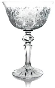 Bohemia Crystal Brúsené poháre na šampanské Laura 12116/57001/180ml (s