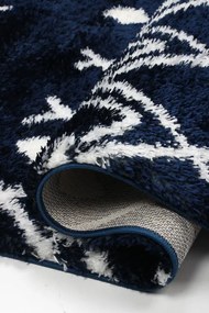 Koberec Boho 590 NAVY BLUE/CREAM
