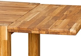 Dubový rozkladací stôl 90x140-240 cm Falun olej intenzívny