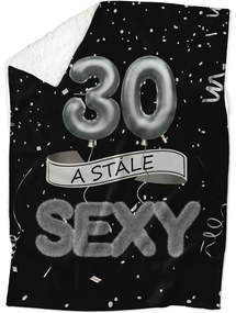 Deka Stále sexy – Čierna (vek: 30, Podšitie baránkom: ÁNO)