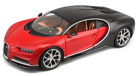Bburago 1:18 Plus Bugatti Chiron black/red
