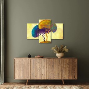 Obraz - Stromy na kopci (90x60 cm)