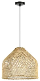 Immax 08264L - Luster na lanku PELO 1xE27/40W/230V pr. 40 cm ratan IM1354