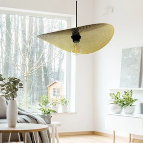 Toolight Toolight, stropné svietidlo 1xE27 APP1470-1CP čierna-zlatá matná, OSW-02447