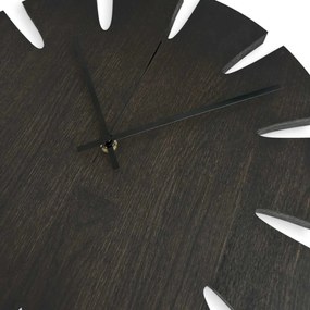 SENTOP | Luxusné dubové nástenné hodiny I SENTOP MAS014-3169-BLACK- 30 analógové