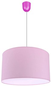 Závesné svietidlo INDIGO, 1x textilné tienidlo (výber z 10 farieb), (výber zo 4 farieb konštrukcie)