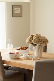 Ferm Living Kameninová váza Dedali Off-white Medium