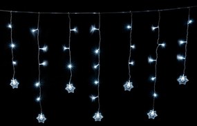 Bestent Svetelná reťaz 100LED 5m - 8 funkcií Snowflakes