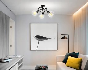 LED stropná lampa LOFT light - 3xe27 - druce ball white