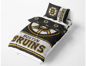 NHL Mikroplyšové obliečky Boston Bruins 140x200/70x90 cm