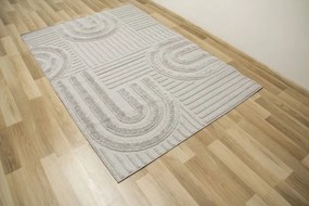 Koberec Amigo 0E560A sivý / strieborný