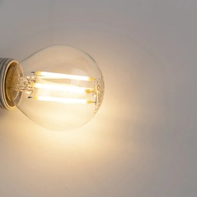 Sada 4 stmievateľných LED žiaroviek E14 P45 číre 3W 250lm 2700K