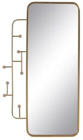 Nástenné zrkadlo s vešiakom 55x100 cm Maze – Ixia