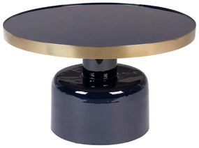 Kovový okrúhly odkladací stolík ø 60 cm Glam – Zuiver