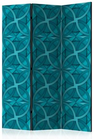 Artgeist Paraván - Geometric Turquoise [Room Dividers]