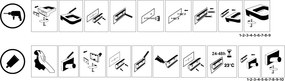 Nimco Držiak na uteráky, 61 cm KEIRA - KE 22061-26