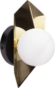 Toolight Toolight, nástenné svietidlo 1xG9 APP1411-W, čierna-zlatá, OSW-08087