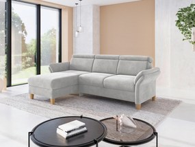 XXXLutz ROHOVÁ SEDAČKA, textil, strieborná Sit & More - Sedačky - 000144025749
