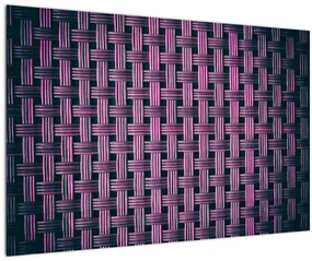 Obraz fialovej textúry (90x60 cm)