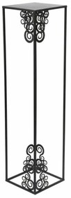 Stojan na kvety 80x24 cm čierna