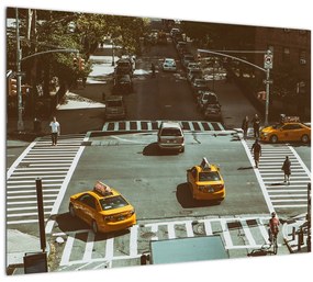 Sklenený obraz - New York (70x50 cm)