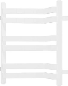 Mexen Loop, kúpeľňový radiátor 500 x 375 mm, 253 W, biela, W129-0500-350-00-20