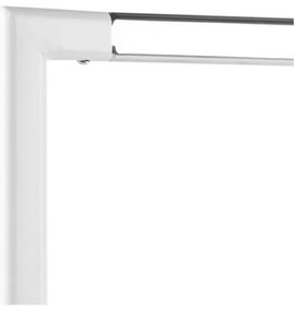 Biely kovový stojan na oblečenie Brent - Actona