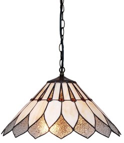 Vitráž Tiffany moderný luster do spálne Prezent 217 vzor 13