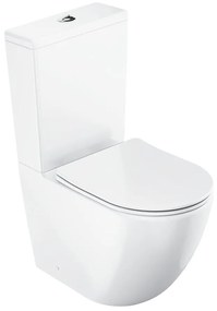 Wc s doskou softclose kombinovaný Ravak Optima vario odpad X01870