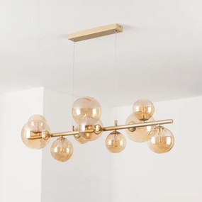Brilagi - LED Luster na lanku MILLA 10xG9/3W/230V zlatá