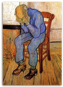 Gario Obraz na plátne Starý muž v smútku - Vincent van Gogh reprodukcie Rozmery: 40 x 60 cm