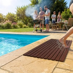 Kúpeľňová predložka hnedá