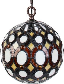 Závesné svietidlo Tiffany Gulia - Ø 20*116 cm E14/max 1*25W