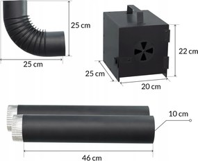 TRENDIE Udiareň XXL drevená