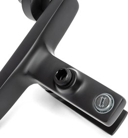 Vaňová batéria maxmax Rea Luppi so sprchou - čierna