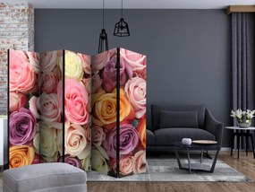 Artgeist Paraván - Pastel roses [Room Dividers]