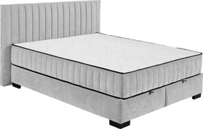 XXXLutz AMERICKÁ POSTEĽ, 160/200 cm, svetlosivá MID.YOU - Online Only spálne - 002220053910