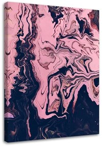 Obraz na plátně Abstraktní růžový akvarel - 40x60 cm