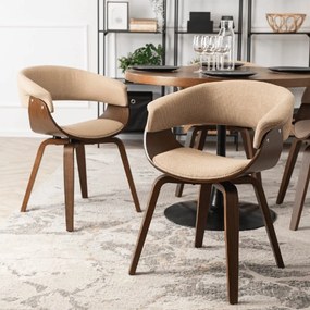 PROXIMA.store - Čalúnená stolička GARY FARBA: béžová
