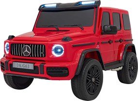Elektrické autíčko  Mercedes Benz G63 AMG XXL STRONG MP4 červené