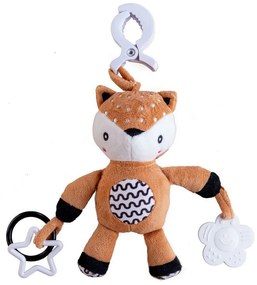 Hrkálka babyted Srnček plyš 30 cm záves na postieľku / kočík