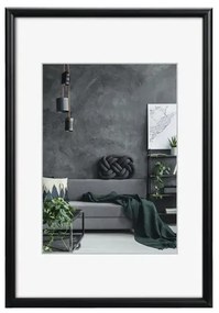 Hama rámček hliníkový DETROIT, čierna, 40x60 cm