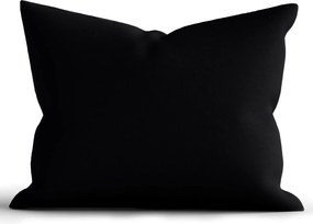 Bavlnená obliečka na vankúš Renforcé 70 × 90 cm - Jasmine čierna