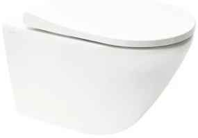 Vitra Integra wc závesné rim-ex vrátane sedátka so soft close, zadný odpad 7041-003-6285