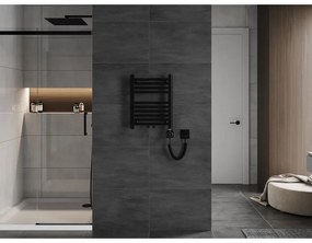 Mexen Mars, elektrické vykurovacie teleso 500 x 400 mm, 300 W, čierna, W110-0500-400-6300-70