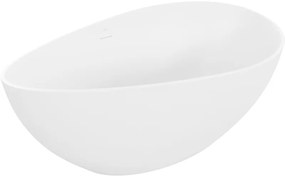 Mexen Parma, voľne stojaca vaňa z konglomerátu 160 x 95 cm, biela matná, 57231609500