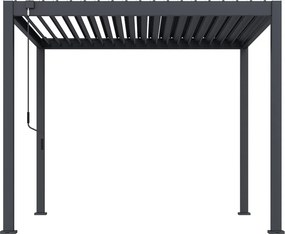 Bioklimatická pergola ECO 3x3 m, oceľ - voľne stojaca