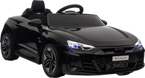HOMCOM Detské Elektrické Auto, Detské Auto s Diaľkovým Ovládaním, AUDI RS e-tron GT Detské Vozidlo s Bezpečnostným Pásom, Klaksónom a Hudbou, s Predný