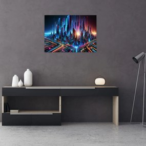 Obraz - Mesto budúcnosti (70x50 cm)