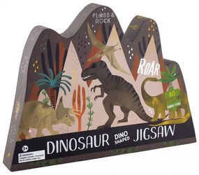 Floss&Rock Puzzle Dinosaurus 80ks
